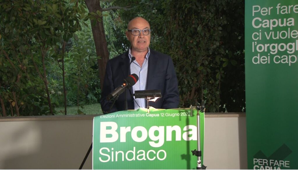 Brogna apre la campagna elettorale