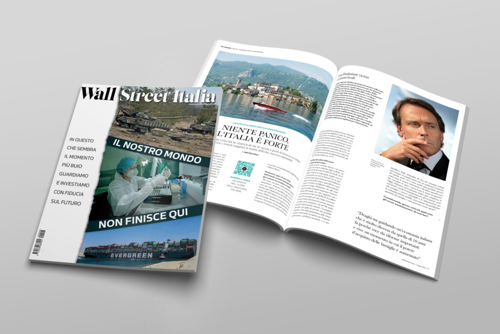 Il nostro mondo non finisce qui, l’editoriale del magazine Wall Street Italia di giugno