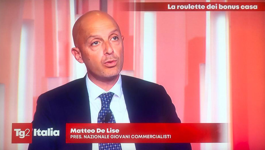 Superbonus, De Lise (commercialisti): “Edilizia a rischio default”