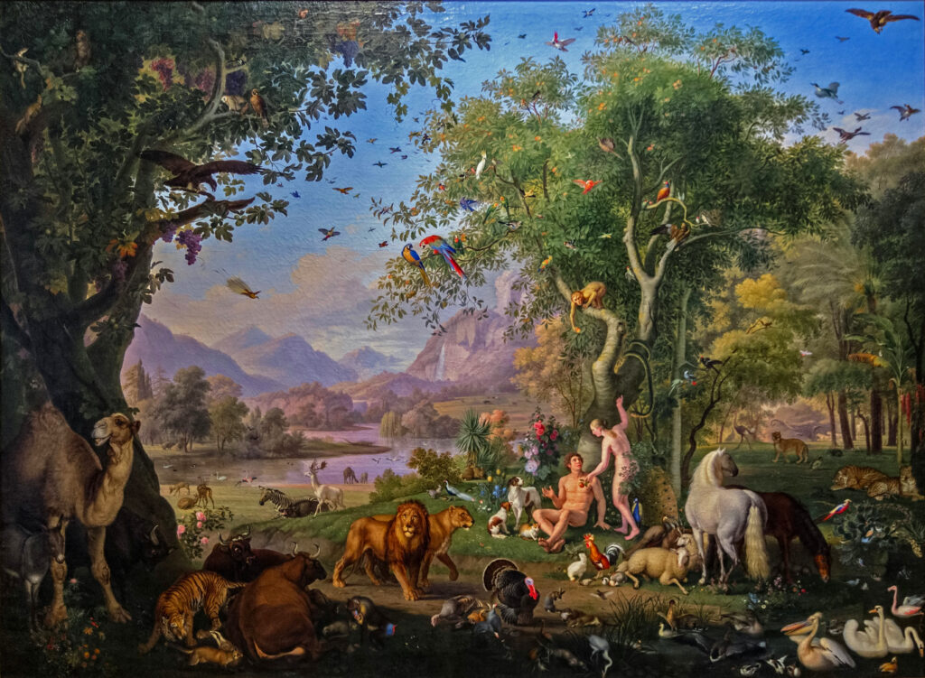 Nel giardino dell’Eden