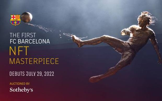 Primo NFT del Barcellona venduto per 693 mila dollari