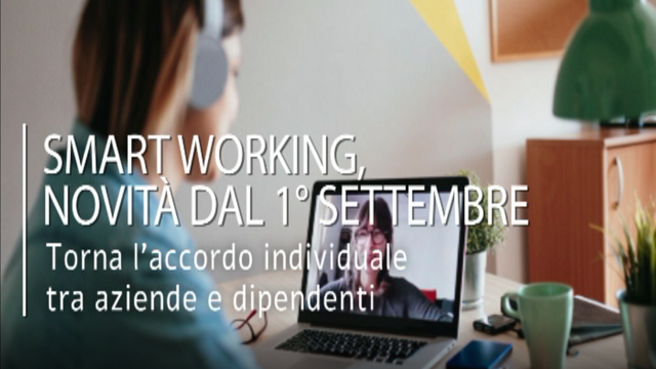 Smart working: novità in arrivo dal 1° settembre
