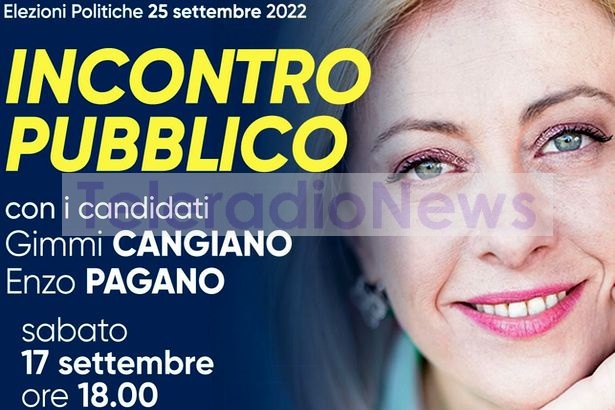 Grazzanise, stasera incontro pubblico con Gimmi Cangiano e Enzo Pagano