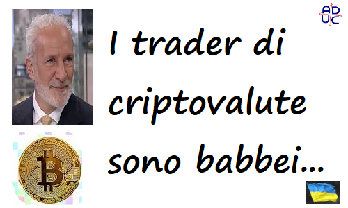 I trader di criptovalute sono babbei…