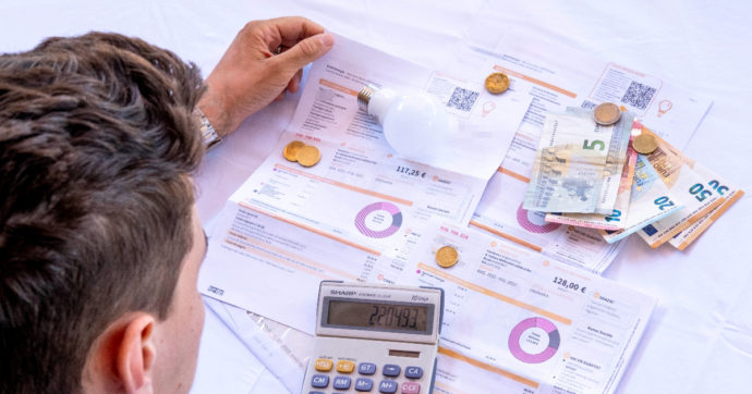 Caro bollette: quasi 5 milioni di italiani hanno già saltato pagamenti