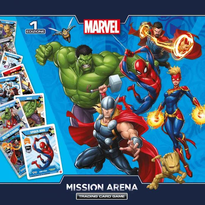 Marvel Mission Arena Trading Card Game, presentato a Lucca Comics & Games 2022