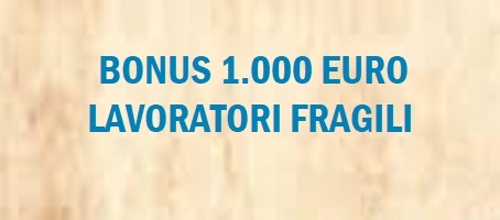 Bonus lavoratori fragili da 1.000 euro: domande entro il 30 novembre