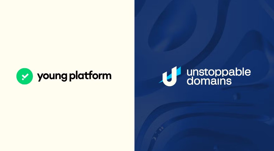 Criptovalute, accordo tra Young Platform e Unstoppable Domains