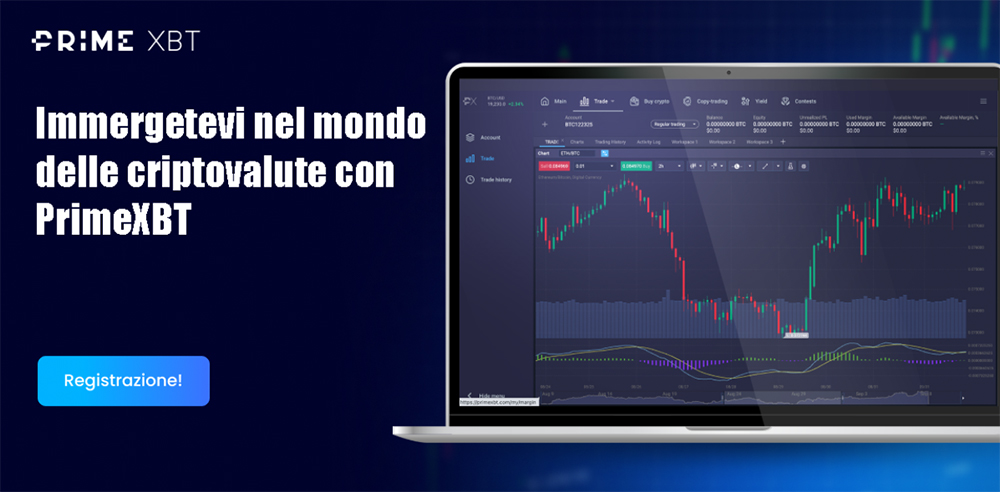 PrimeXBT Recensioni: Piattaforma di Trading Multivaluta